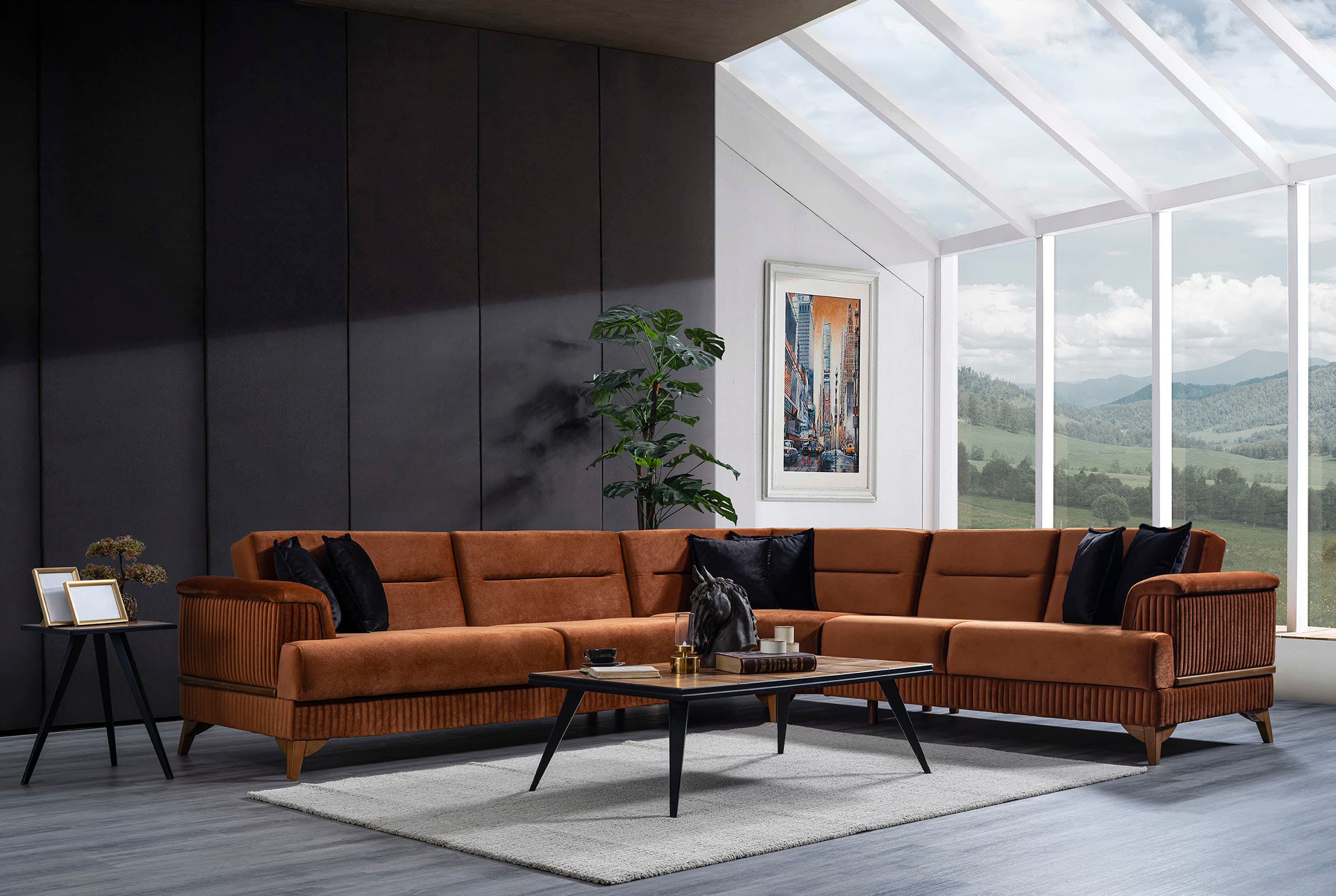 Milan Köşe Koltuk Takımı