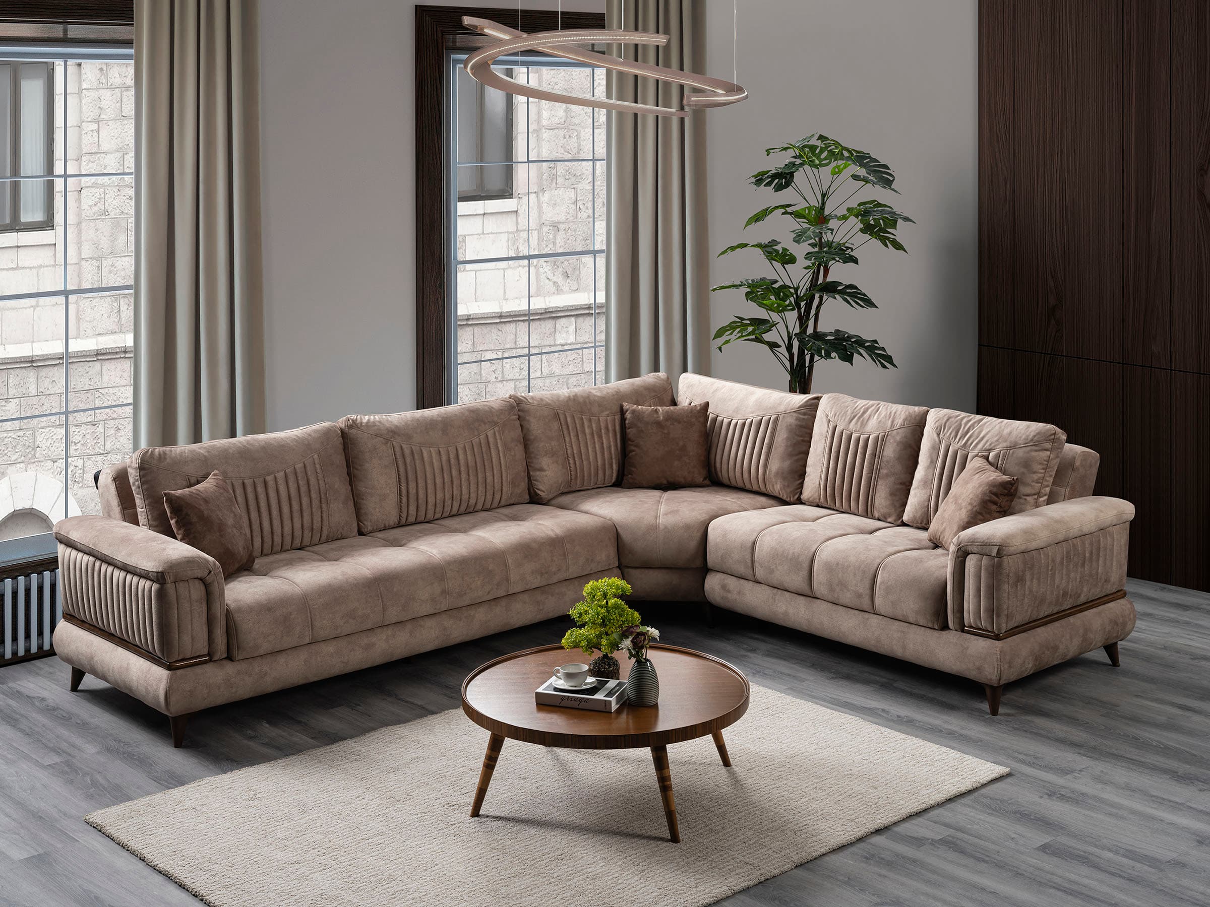 Puka Köşe Koltuk Takımı