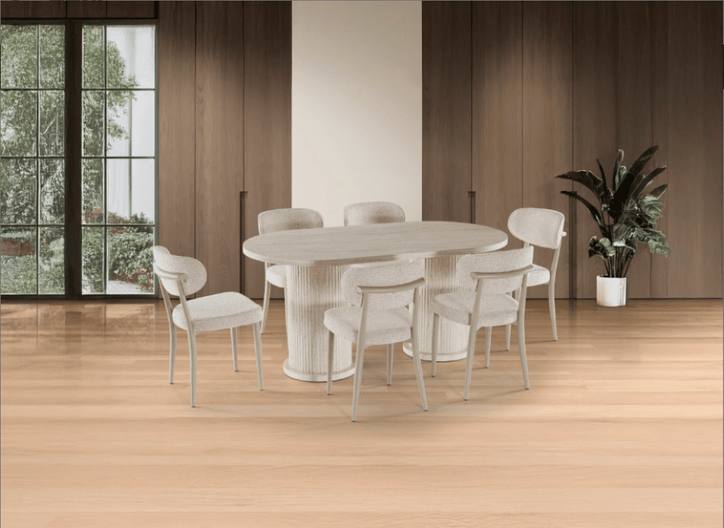 Bohem 6 Sandalyeli Masa Sandalye Takımı